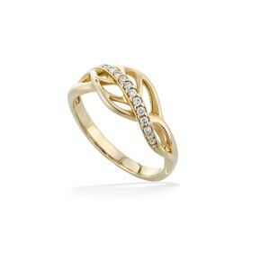 Na Hoku Maile 14k Gold Ring Size 7.5
